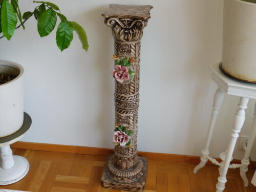 wysoki piedestal kwietnik ceramika  99 cm Wlochy nr 1491