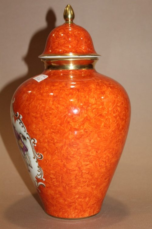 Amfora Royal Porzellan, pomarańczowa