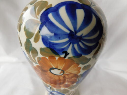 wazon z pokrywka niebieski Anna Gronet nr 135