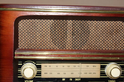 Radio w stylu retro