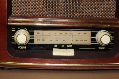 Radio w stylu retro