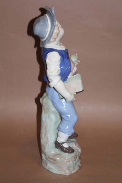 Para porcelanowych figurek Lippelsdorf  48 cm