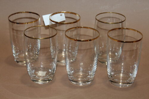 Komplet kryształowych szklanek