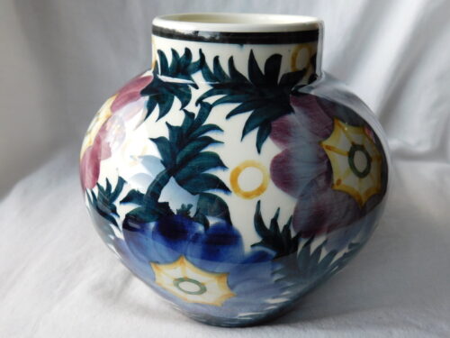 wazon ceramiczny smf schramberg lilla kwiaty