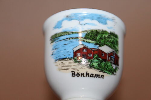 Porcelanowy kieliszek na jajko Bönhamn