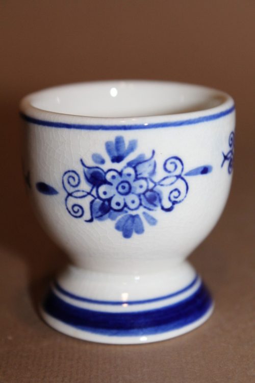 Porcelanowy kieliszek na jajko Delfts Blue