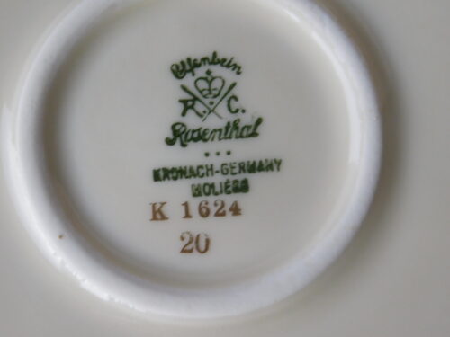 patera Rosenthal Mouliere diam 19,5