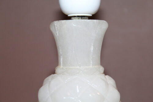 Włoska lampa z alabastru