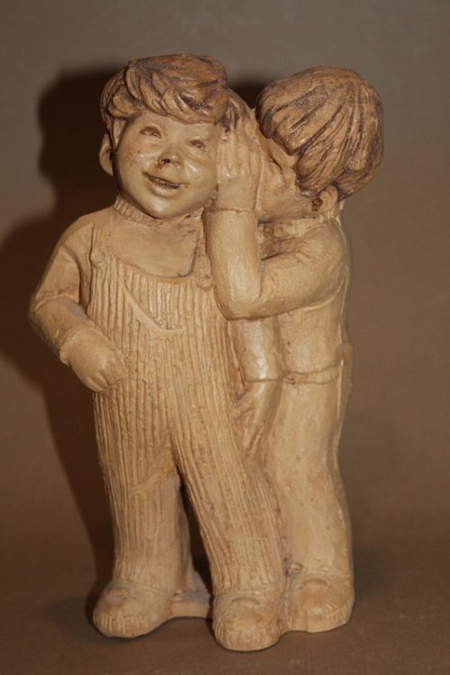 Figurka z ceramiki Lee Bortin