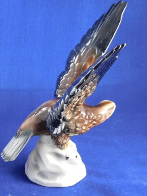 Figurka porcelanowa orła Katzhutte Niemcy